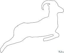 chamois Coloring Pages To Print